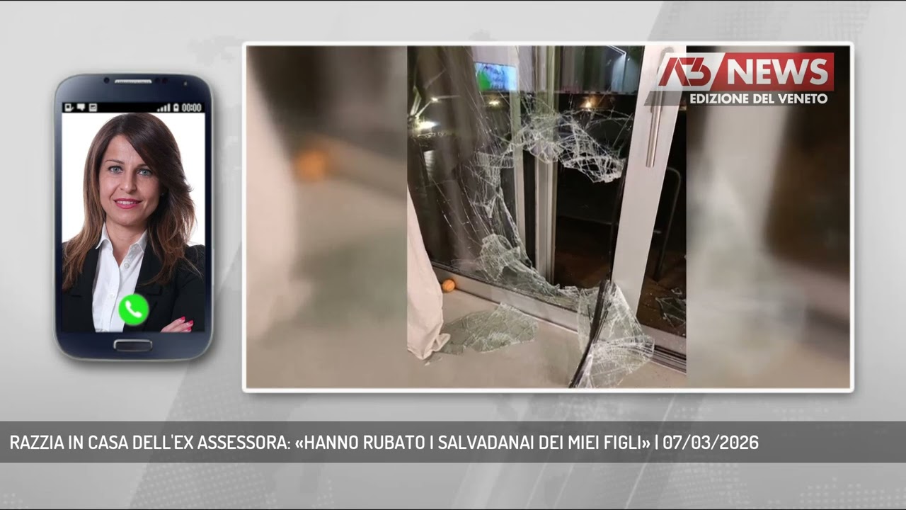 RAZZIA IN CASA DELL'EX ASSESSORA: «HANNO RUBATO I SALVADANAI DEI MIEI FIGLI» | 07/03/2026