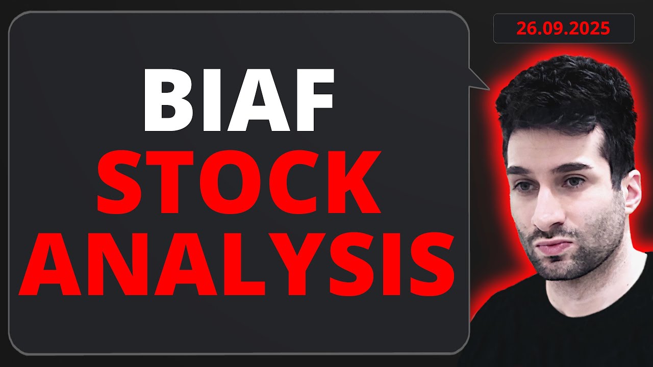 BIAF Stock Analysis (bioAffinity Technologies Stock) September 26, 2025