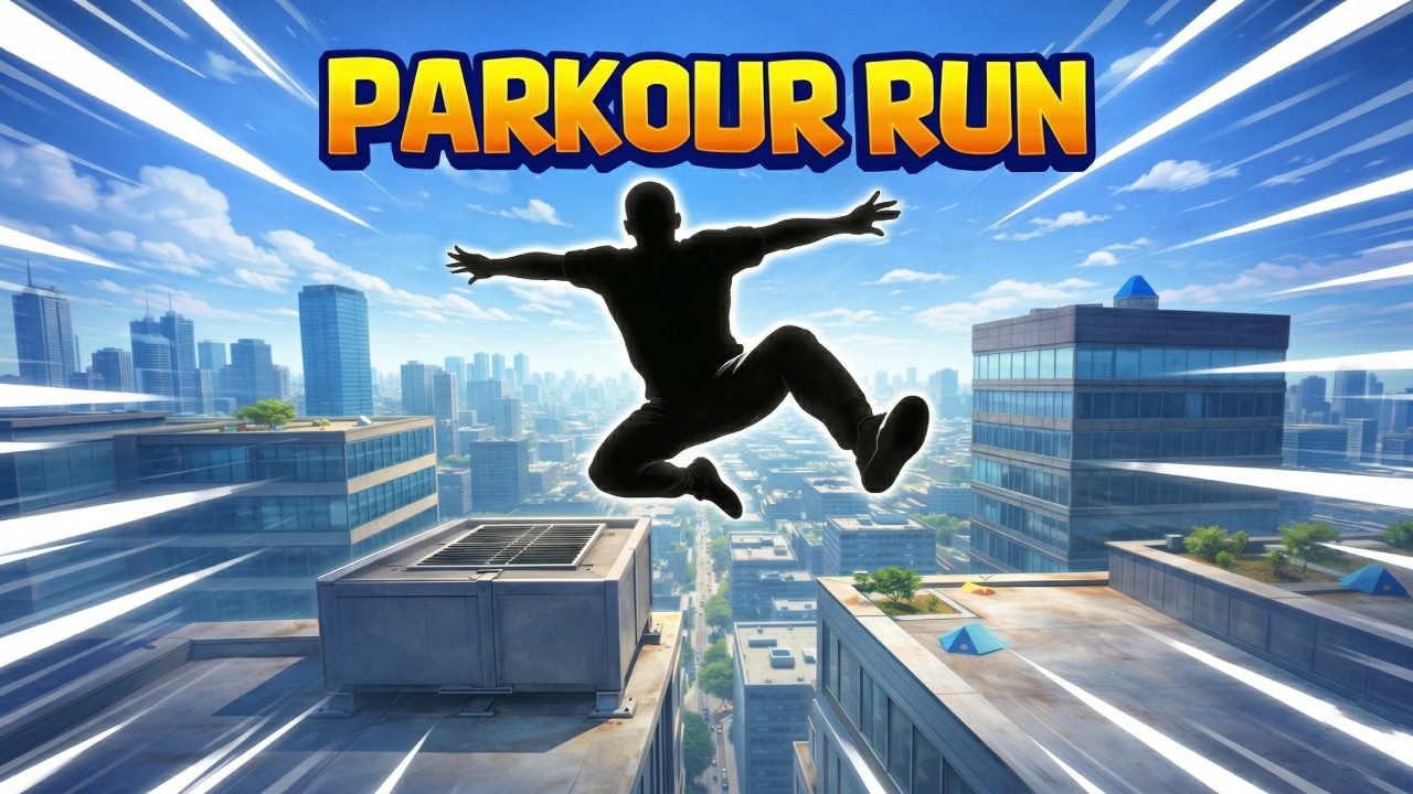 Immersive Interactive Warm-Up 🏃&zwj;♂️ | ROOFTOP PARKOUR SURVIVAL | Intense Obstacle Challenge
