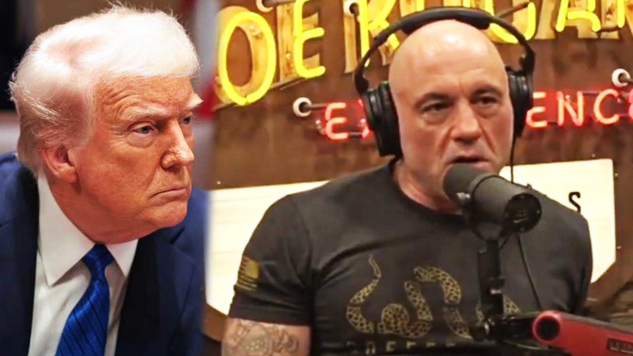 Роган резко критикует Трампа.