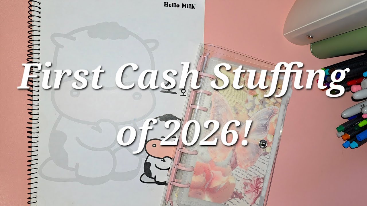 🎊 First Cash Stuffing of 2026! 🎉| $1223
