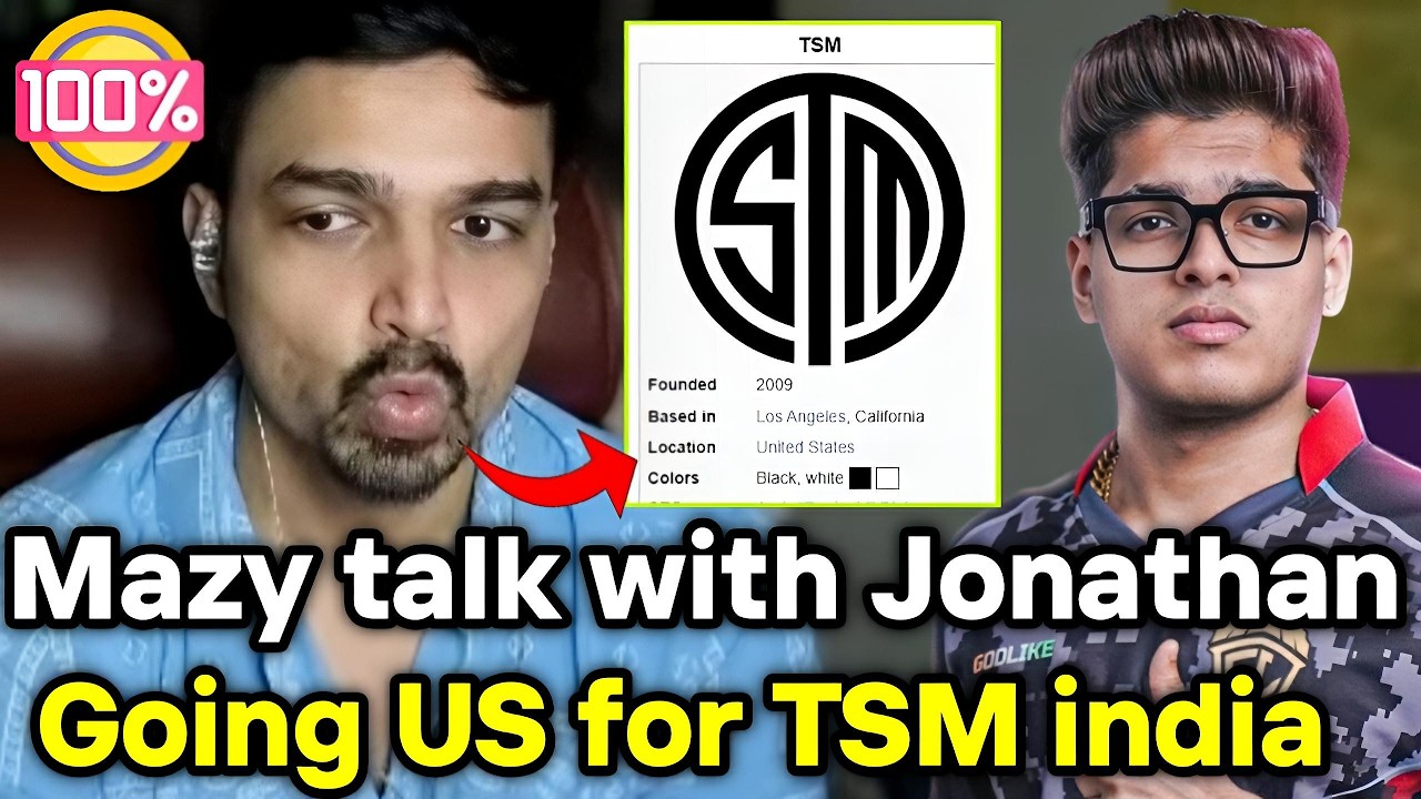 Live call Jonathan 🚨 Mazy talk with Jonathan going to US for Tsm org collaboration 🖤