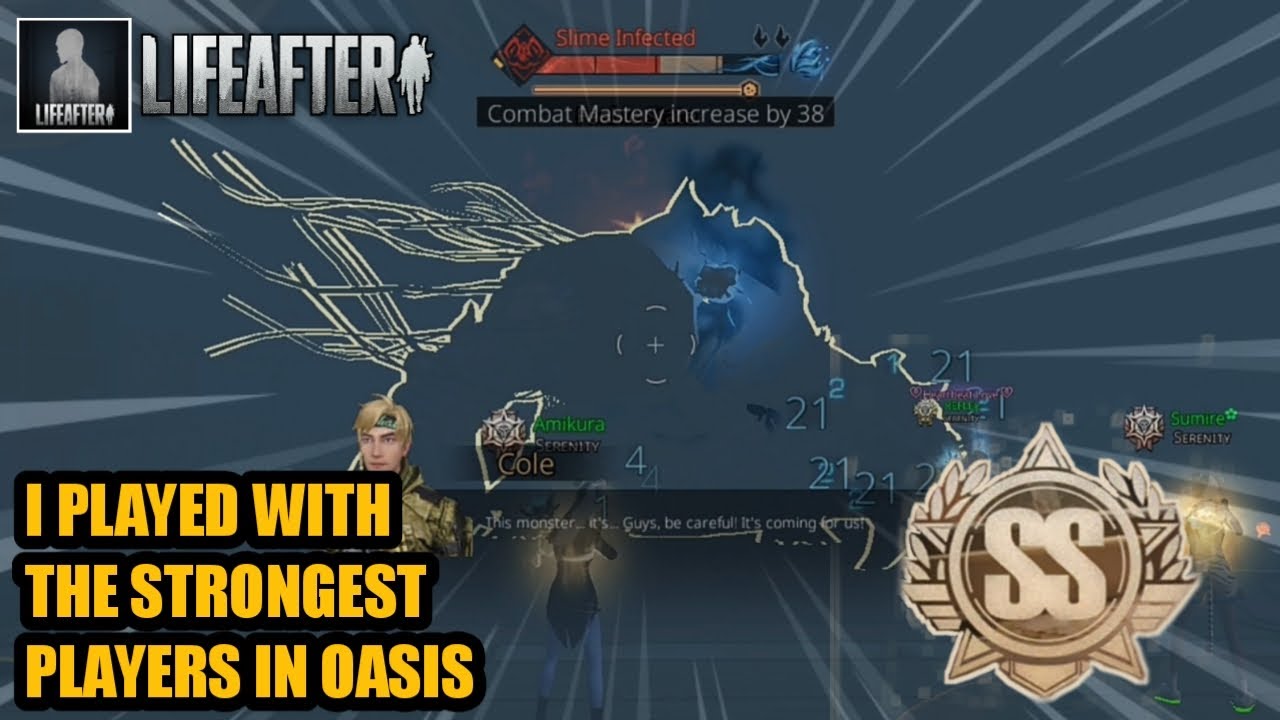 Lifeafter Playing sunken boat with the strongest players in Oasis