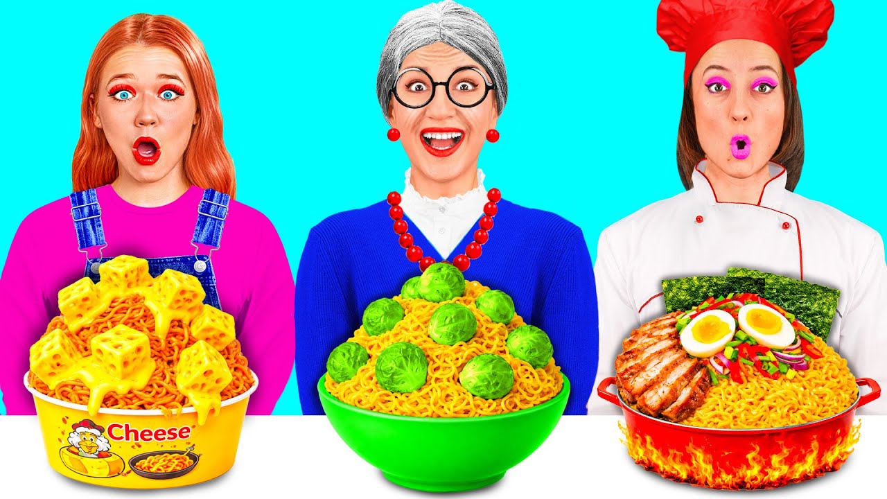 Кулинарный Челлендж: Я против Бабушки | Кто Победит в Кулинарной Битве