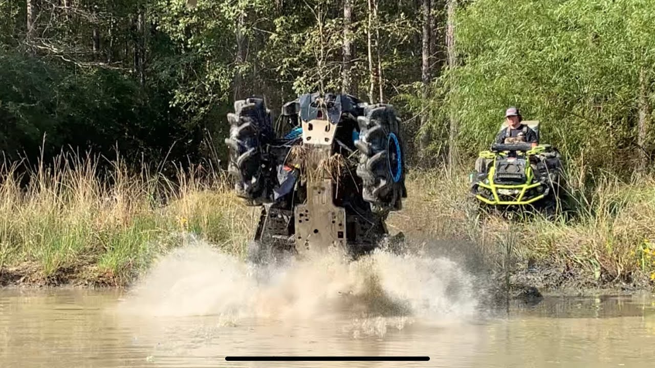 NITROUS powered Can am Renegade XMR dominates at Boggs and Boulders! WHAT MUD?! Halloween Part 1