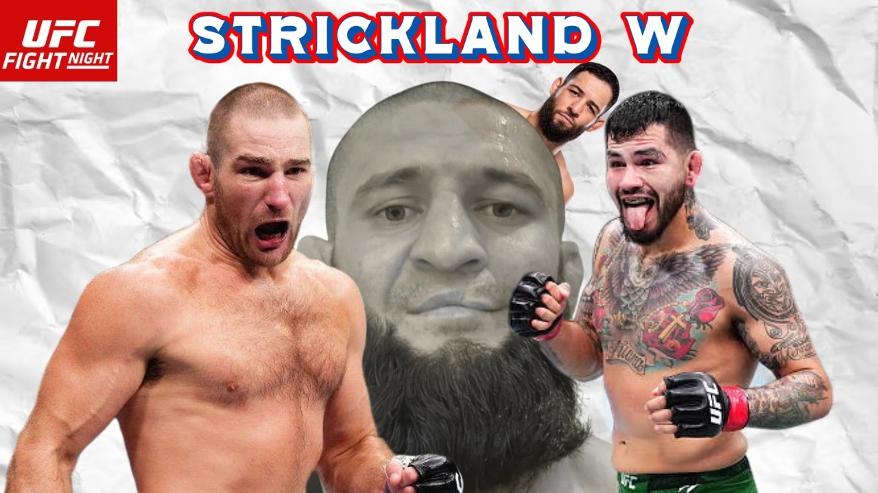 Quick little breakdown for Strickland vs Fluffy. (Let's hope the winner skips Imavov)