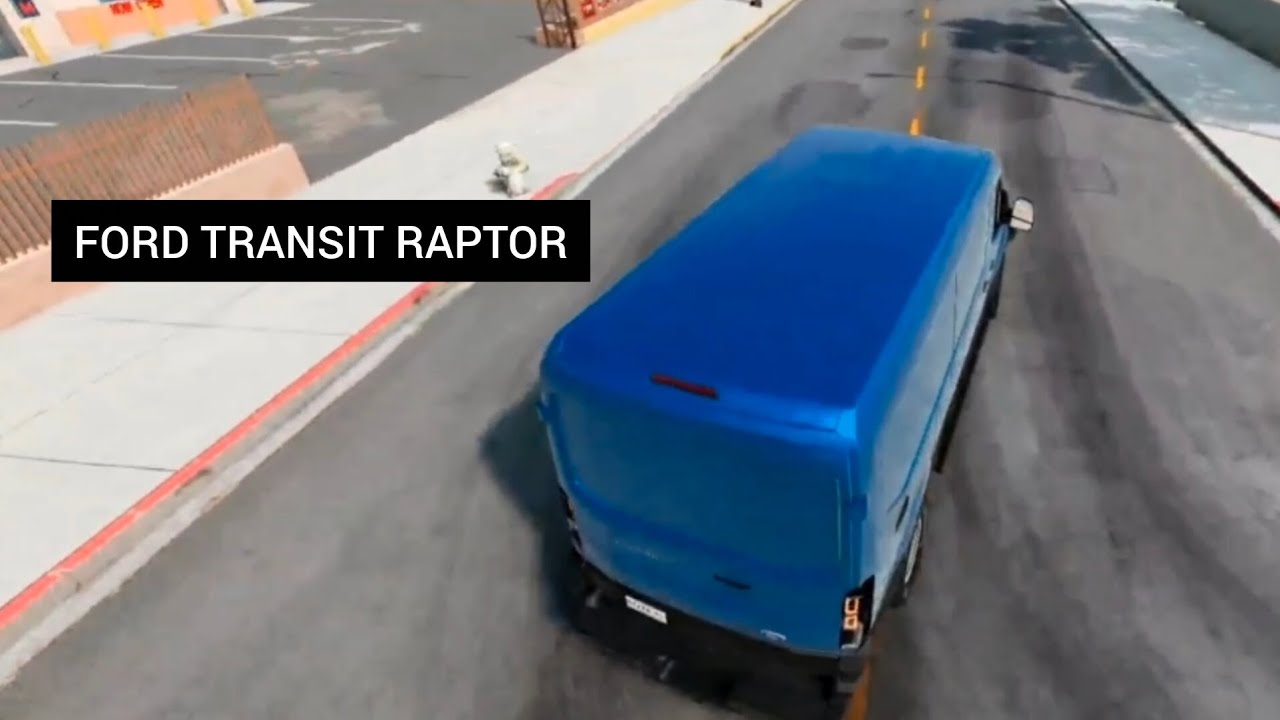 FORD TRANSIT RAPTOR | BEAMNG.DRIVE 