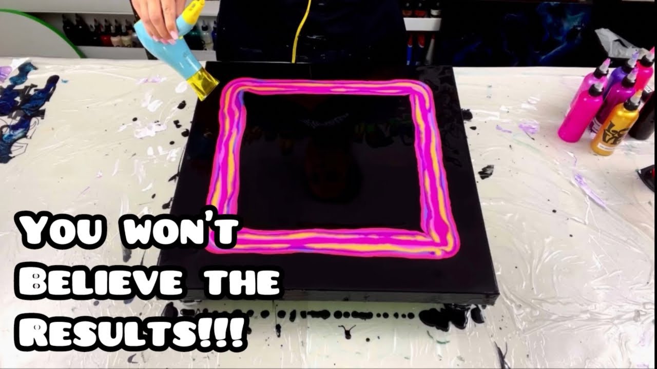 # 622 - 💕 NEW! You Won't Believe These Results!!  I LOVE THIS! - Acrylic Pouring
