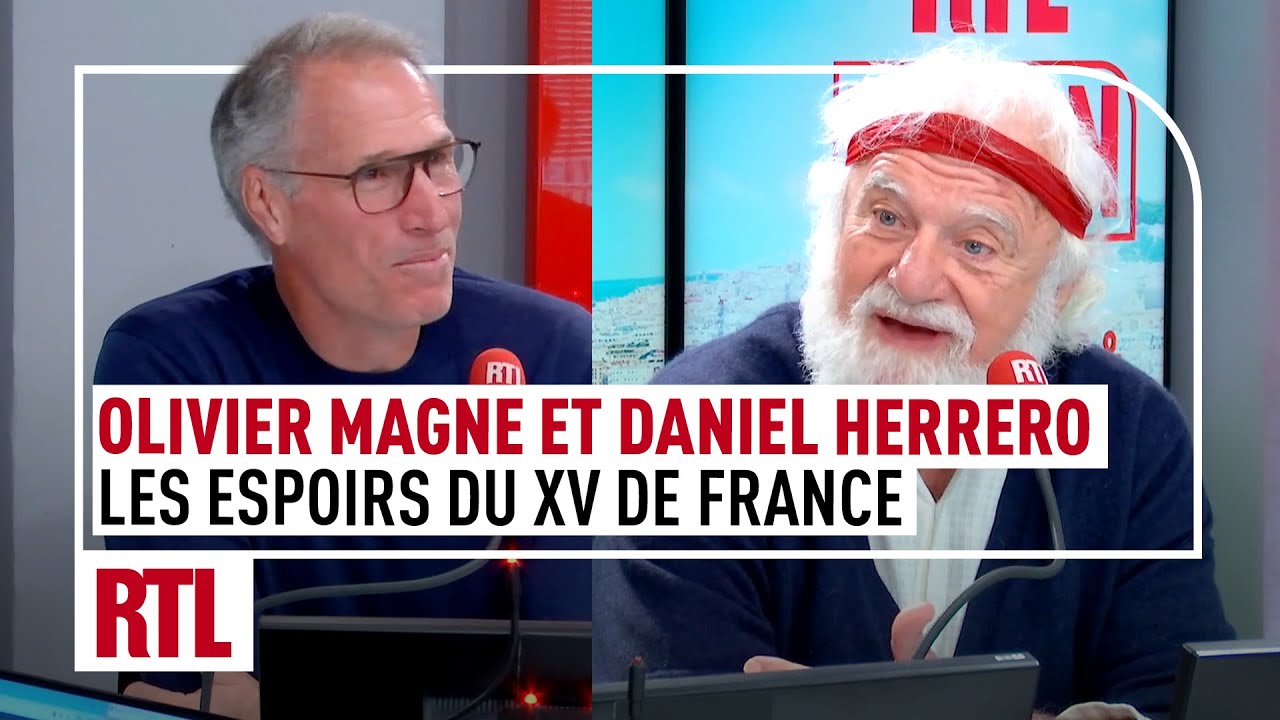 Olivier Magne et Daniel Herrero : les espoirs du XV de France