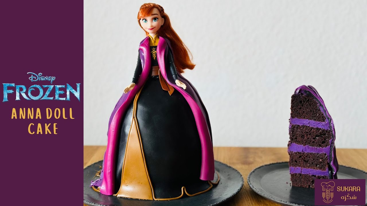 Step by Step Anna Doll Cake
