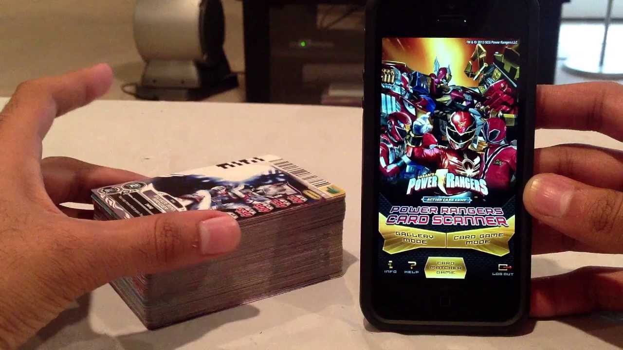 Power Rangers ACG Series 2 Card Scanner Clips (Part 1/4)