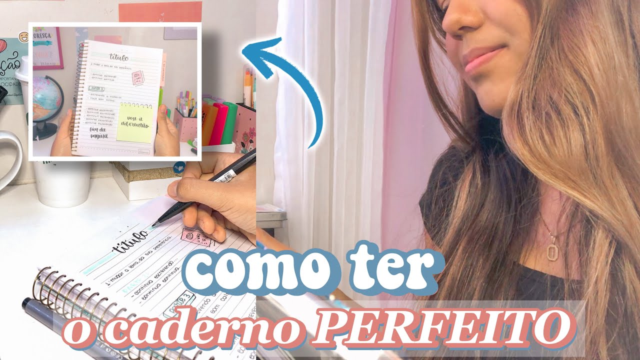 COMO TER O CADERNO PERFEITO E ORGANIZADO| dicas, truques, ideias de título...
