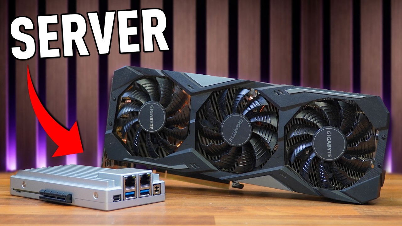 I Tried Running a Desktop GPU on a TINY Server Board