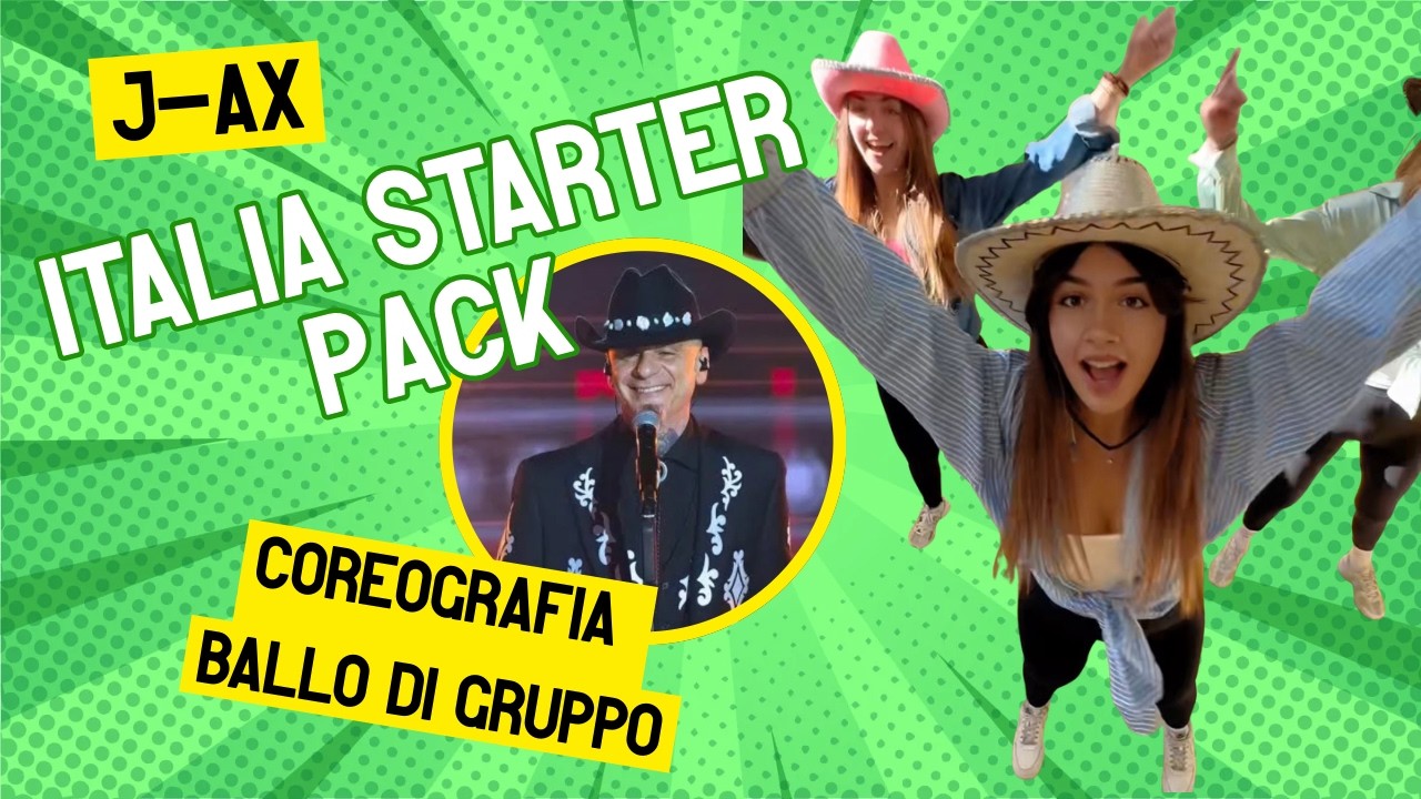 J-AX - ITALIA STARTER PACK • Coreografia • Balli di Gruppo