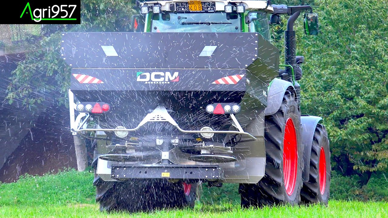 DCM MADE IN 🇮🇹 ISOBUS VARIABLE RATE SPREADER | SPANDICONCIME DCM M42: ISOBUS, RATEO VARIABILE 42m