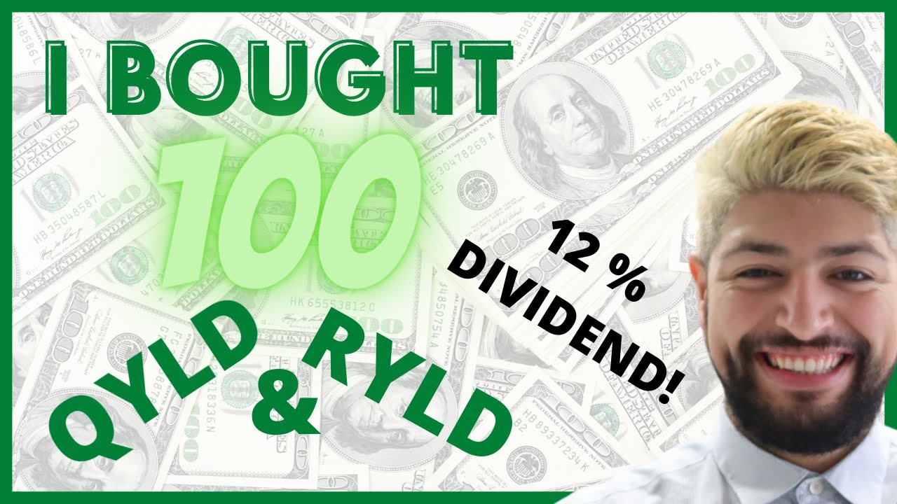 I bought 100 Shares of QYLD & RYLD!  (HUGE Dividend)