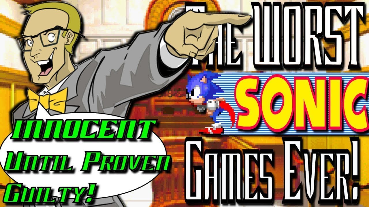 The WORST Sonic Games are INNOCENT Until Proven Guilty! (Cygnus Destroyer Reupload)