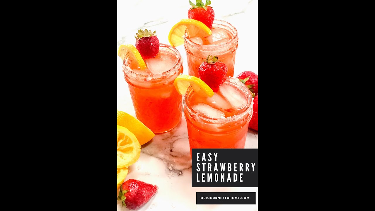 Simple Strawberry Lemonade Recipe