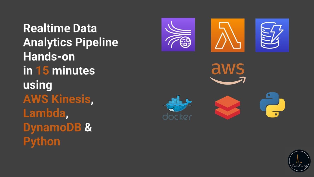Realtime Data Analytics Pipeline Hands-on in 15 minutes using Kinesis, Lambda, Dynamodb & Python