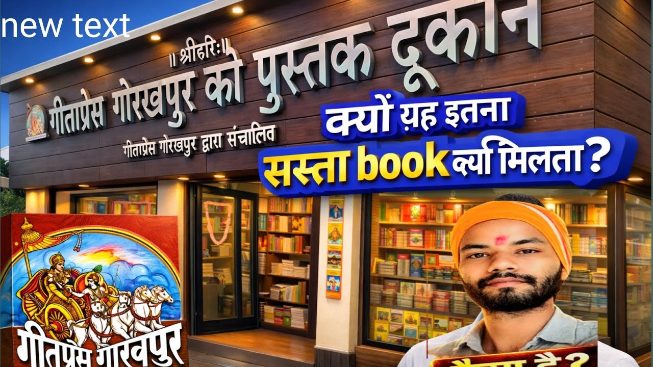 🚩गीताप्रेस गोरखपुर  ⛳️ऋषिकेश ⛳️पुस्तक भंडार📚 में क्यों बिल्कुल कम मूल्य पर मिलता है