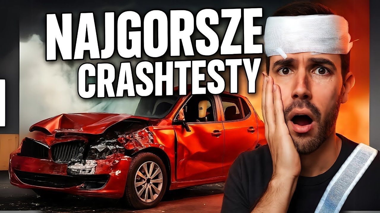 Najgorsze crash testy ostatnich lat!