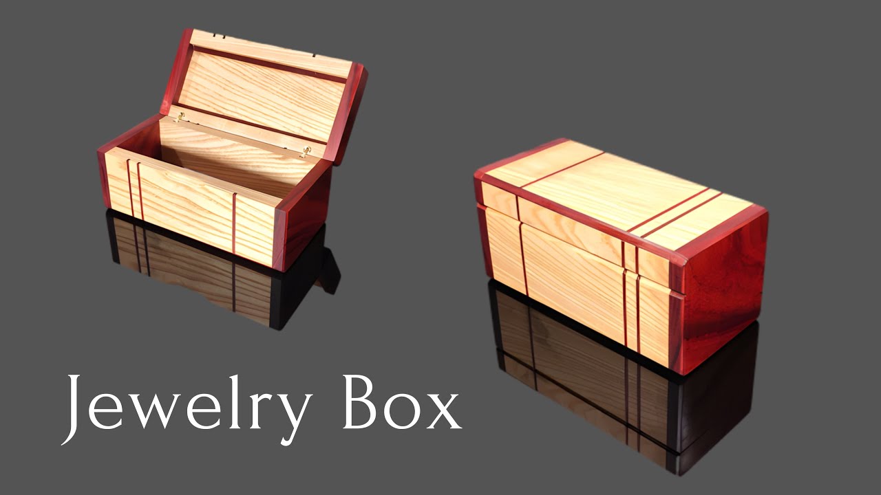 Exquisite Jewelry Box for Precious Storage - Elegant Handmade Woodworking