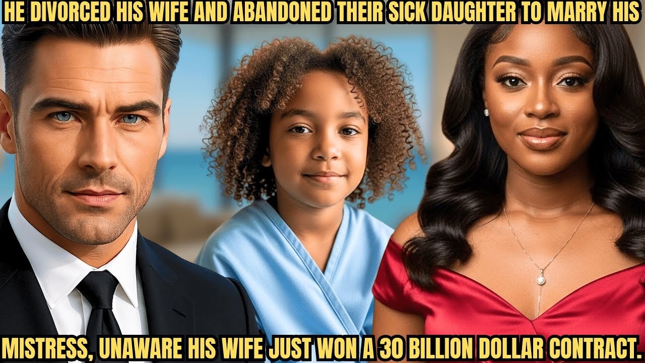 He Divorced His Wife and Abandoned Their Sick Daughter to Marry His Mistress, Unaware His Wife Ju