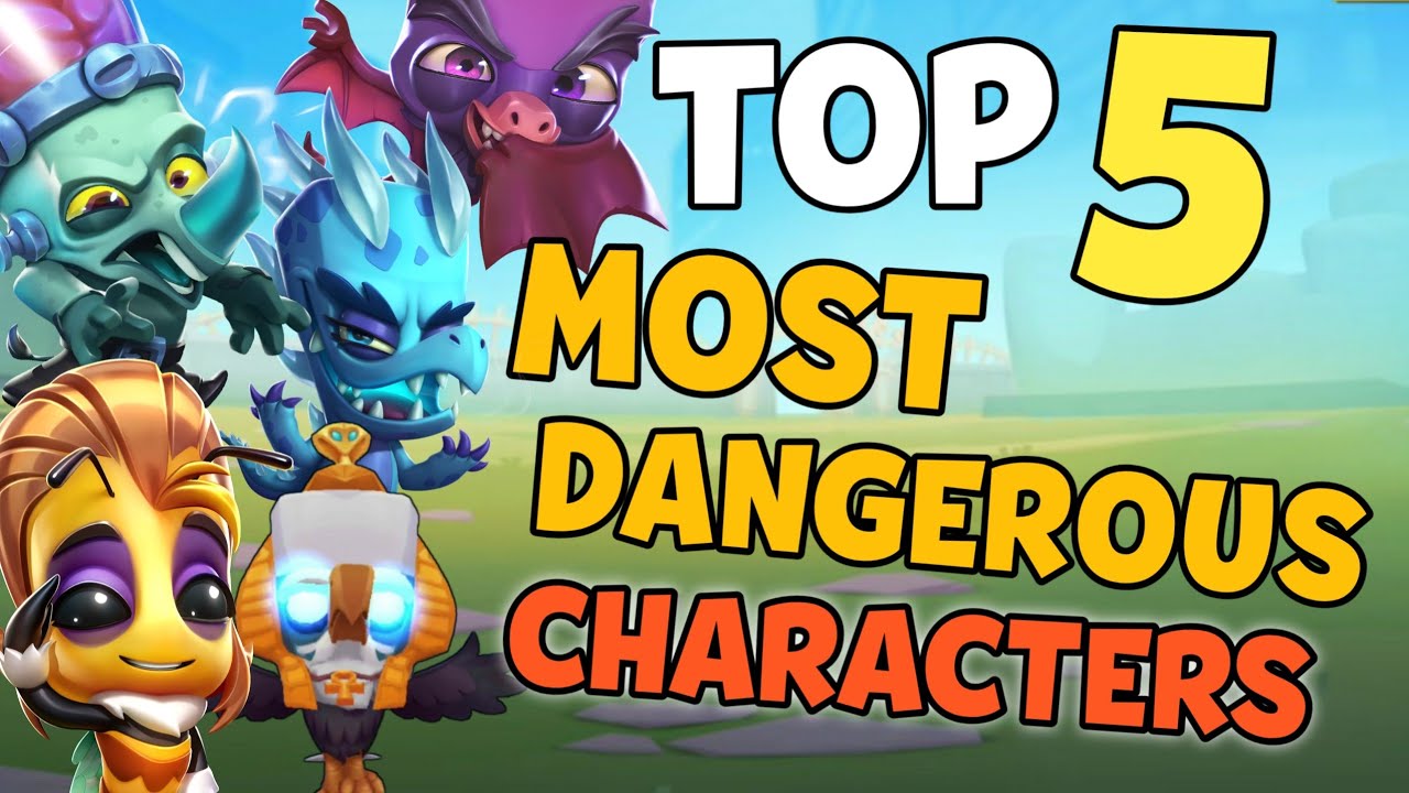 Top 5 Most Dangerous Characters | Zooba