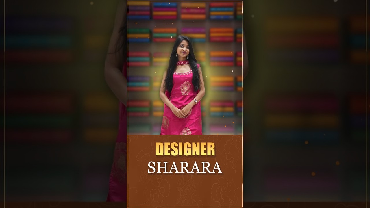 Designer Sharara 👑✨ | Grand Festive & Wedding Collection | She Needs Saree World #shorts