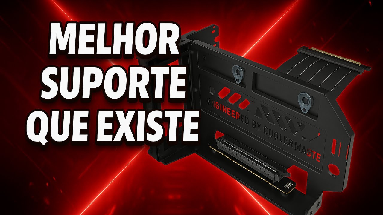 COMO INSTALAR SUPORTE GPU VERTICAL UNIVERSAL COOLER MASTER V3