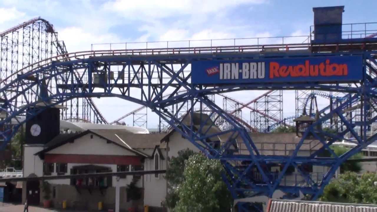 Monorail Ride Pleasure Beach Blackpool UK