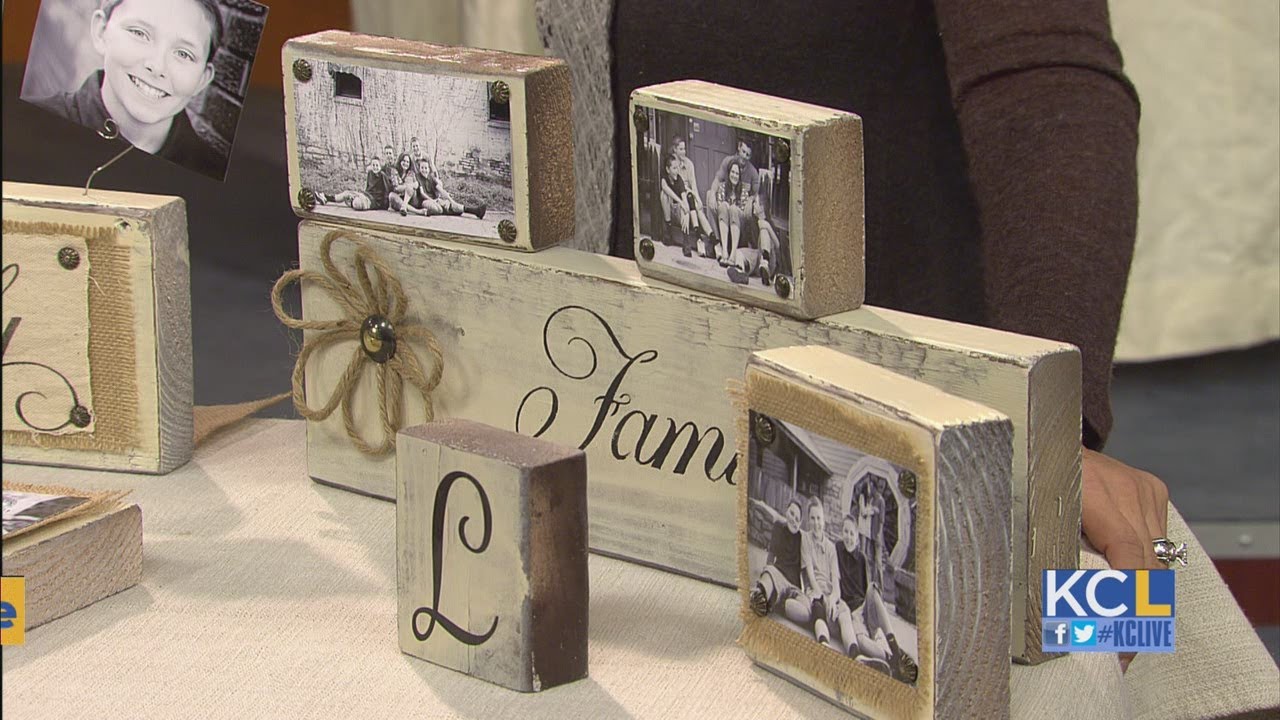 KCL - How to make Photo Blocks & Holders for holiday gifts