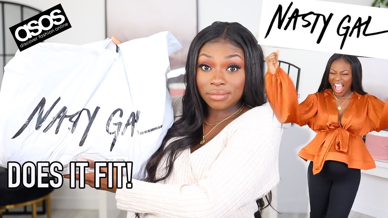 SO I WENT WINTER SHOPPING, Can I even fit into these clothes? Try on HAUL NASTY GAL, ASOS & MORE