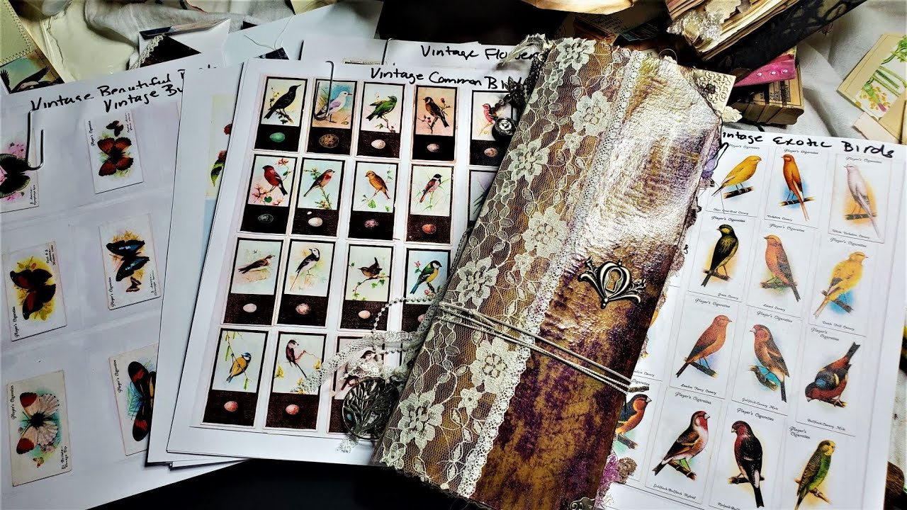 Junk Journal Brand New Vintage Digital Kits Etsy!  Newsletter!  Winner of Contest! The Paper Outpost