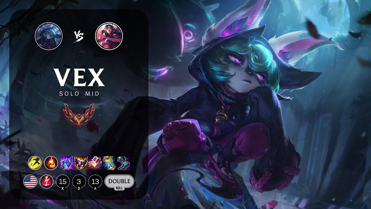 Vex Mid vs Irelia - NA Grandmaster Patch 13.14