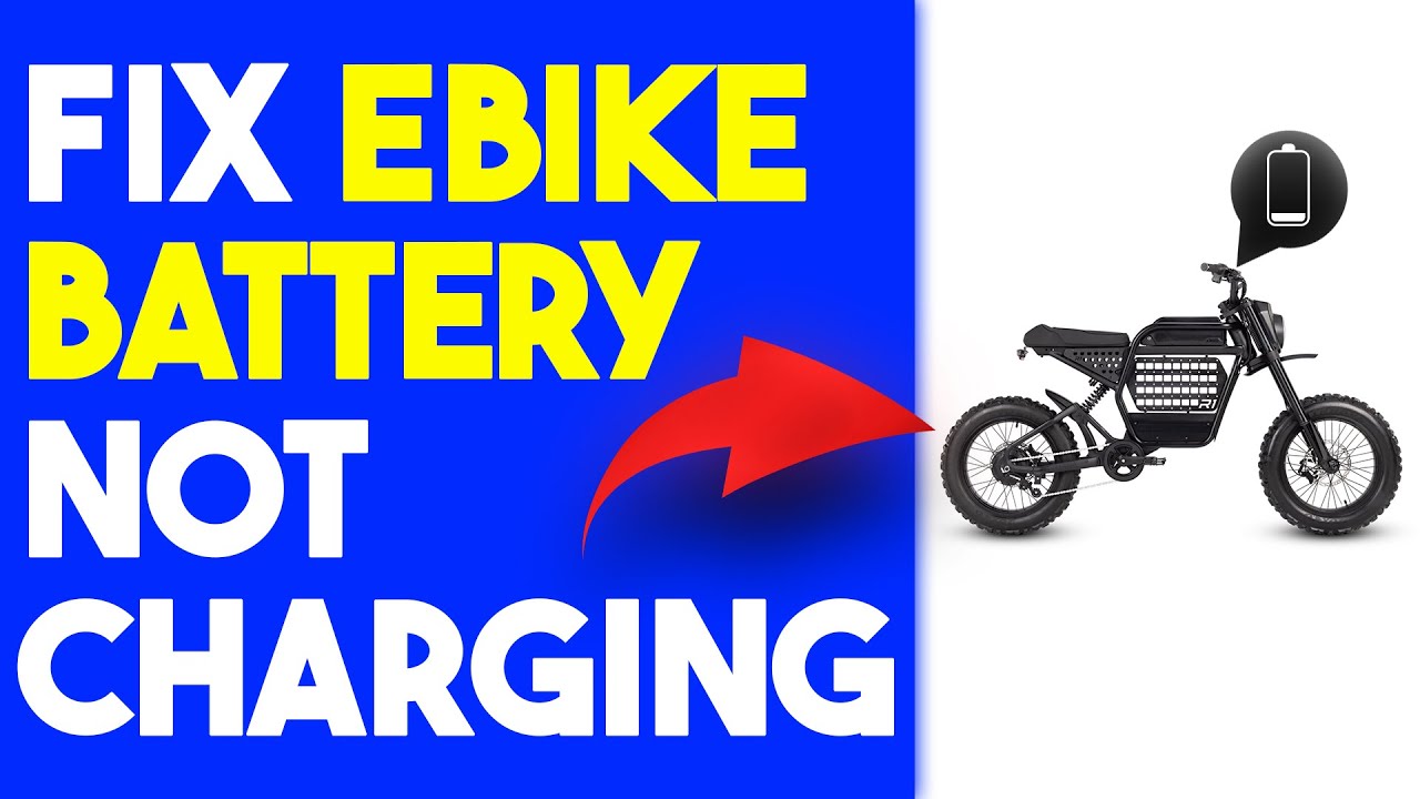 How To Fix eBike Battery Not Charging (How To Troubleshoot eBike Battery That Won't Charge)