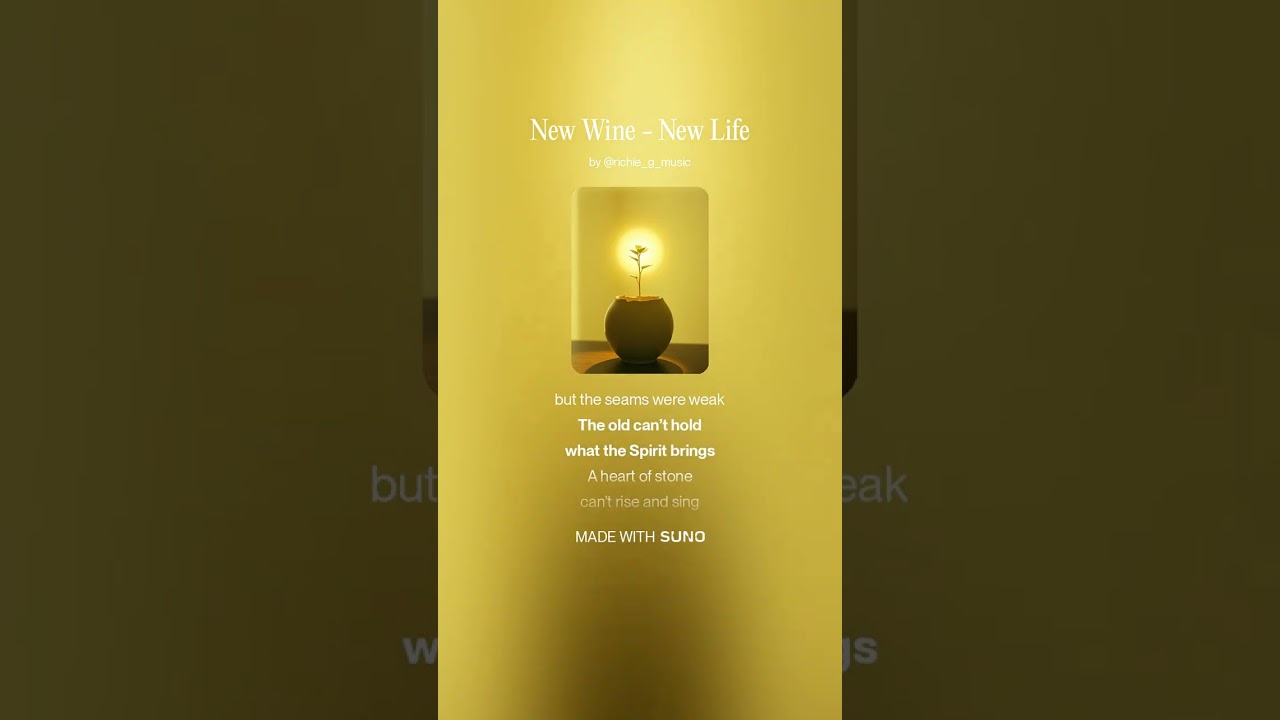New Wine   New Life
