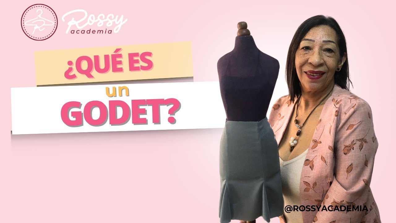🌟 ¿Qué es un Godet? Aprende a Crear un Godet Postizo y Enterizo ✂️/ Prof. Piedad Peña