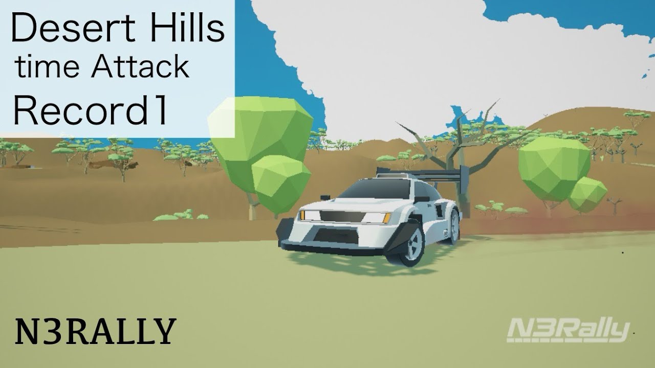 N3RALLY time Attack Desert Hills stage3 class X 01.10.411 2025/11/20 Record1