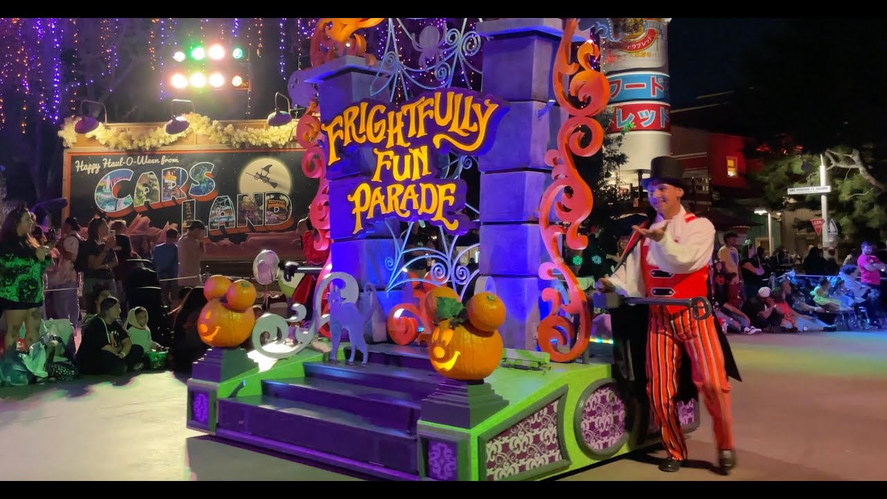 Frightfully Fun Parade 2023 - Oogie Boogie Bash at Disney California Adventure