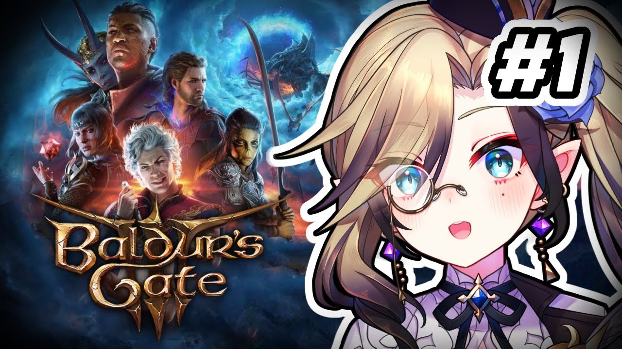 FIRST TIME PLAYING【 Baldur's Gate 3 】