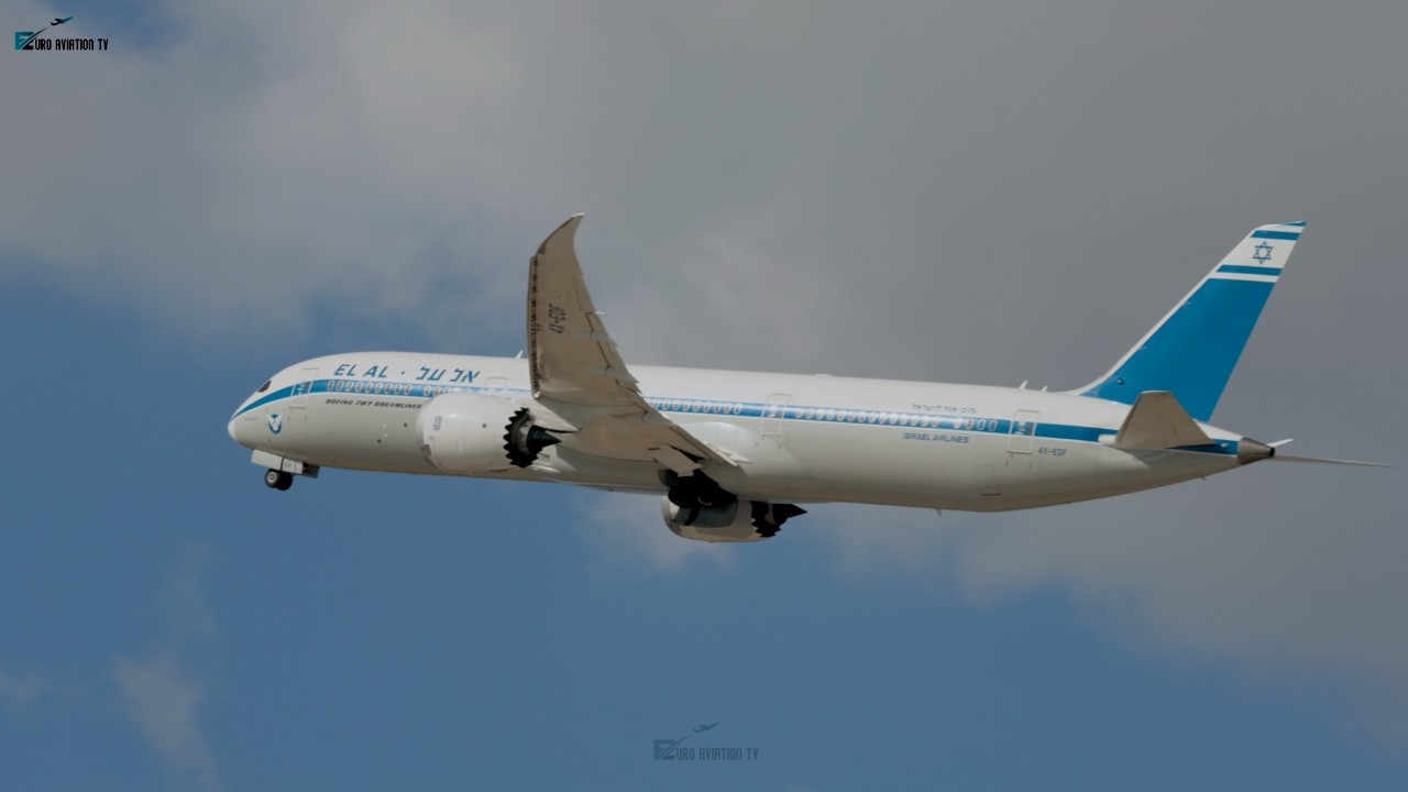 Tel Aviv Ben Gurion airport Plane Spotting Takeoffs | & Surprise C-17 Arrival