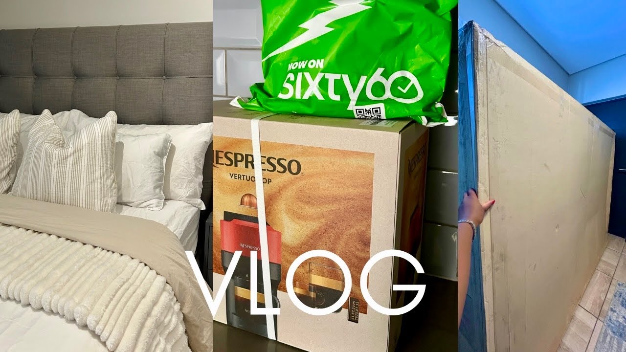VLOG: HOME UPDATES| NEW MATTRESS| GOT A COFFEE MACHINE| CLEAN WITH ME| CIELO| SOUTH AFRICAN YOUTUBER