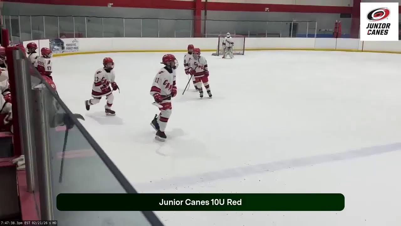 Jr. Canes 10U Red vs. TBD Opponent (2026.02.21)