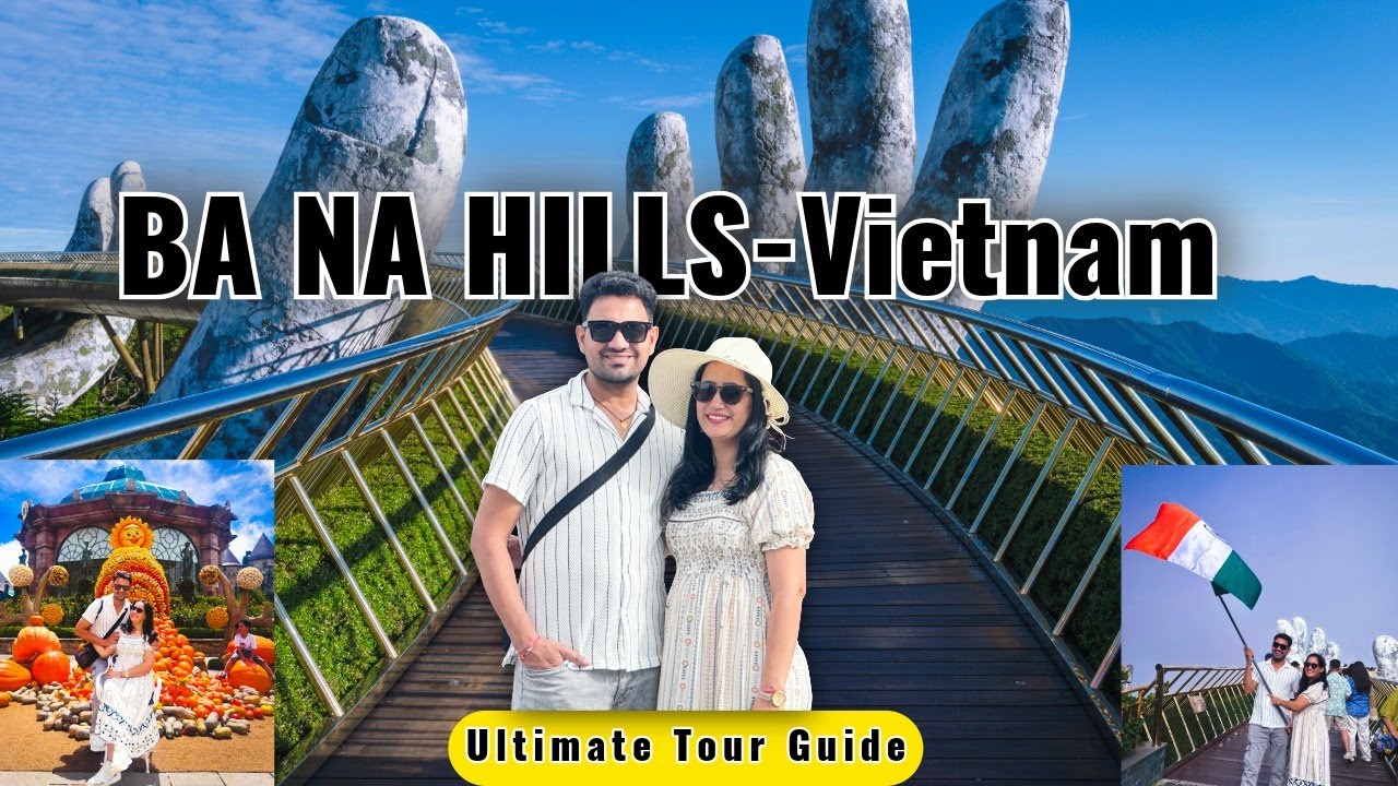 Ba Na Hills Vlog | Golden Bridge & Fantasy Park | Da Nang Vietnam Travel | 