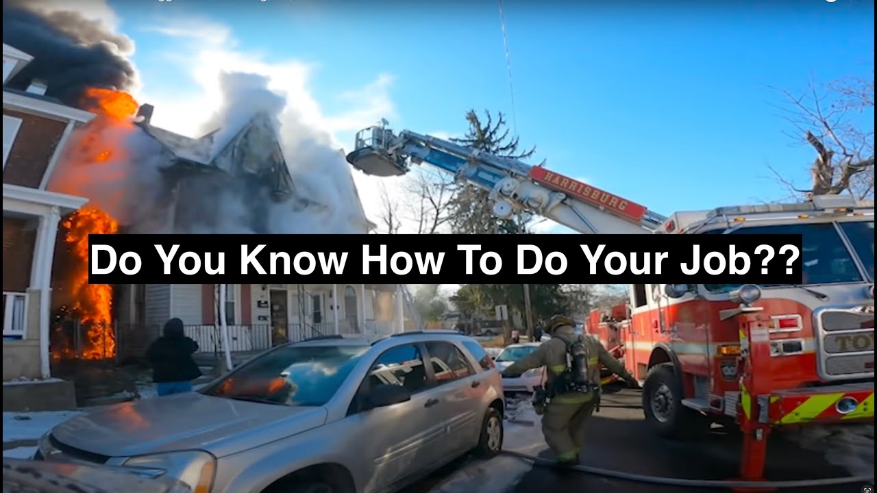 House Fire Critique -  Text Book, Fire Fighting 101 This is how you do it!