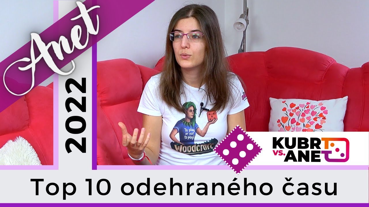 Vidcast 34: Top10 her, nad kterými jsem strávila nejvíc času 2022