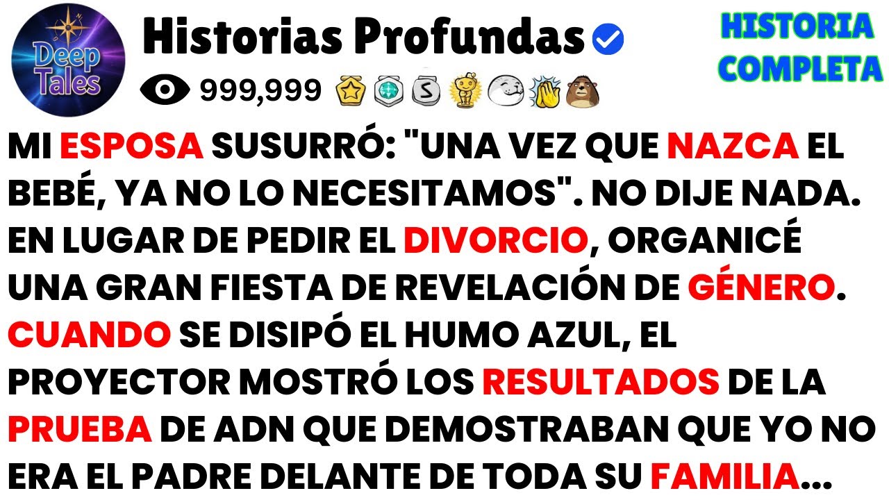 Mi ESPOSA SUSURRÓ: “Una Vez Que NAZCA el BEBÉ, Ya NO lo NECESITAMOS”. No Dije NADA... En Lugar...