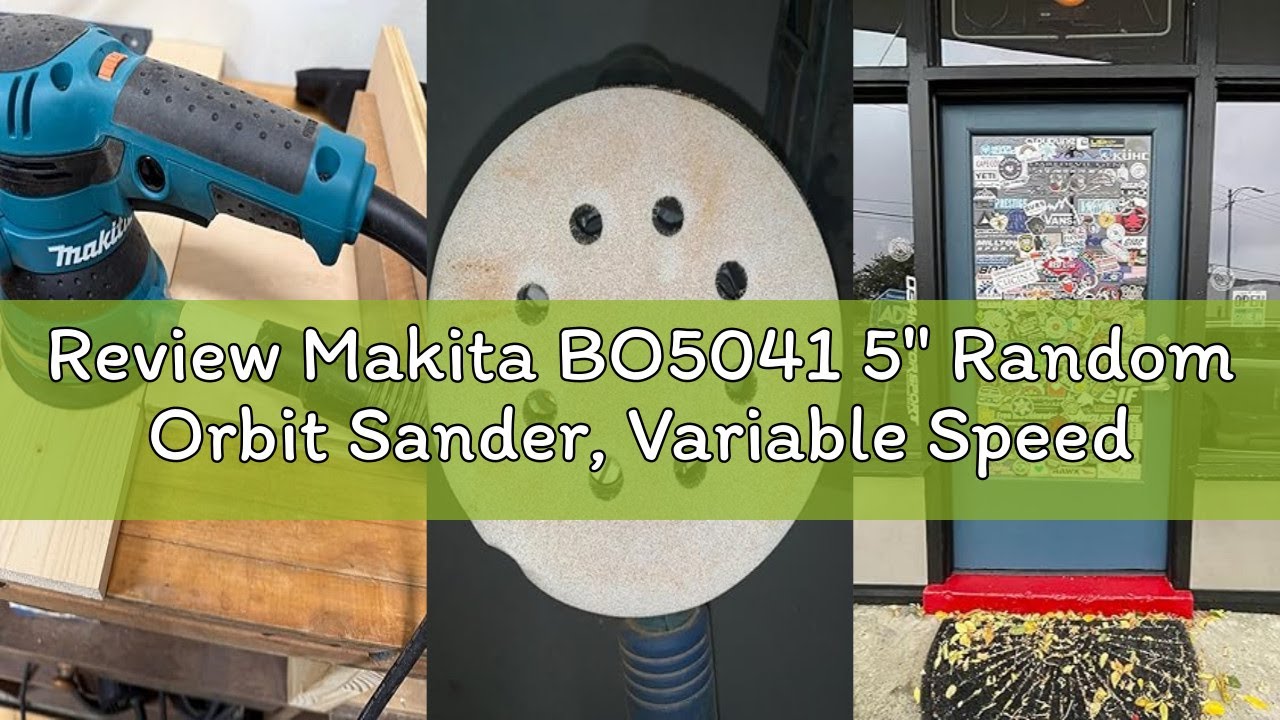 Review Makita BO5041 5