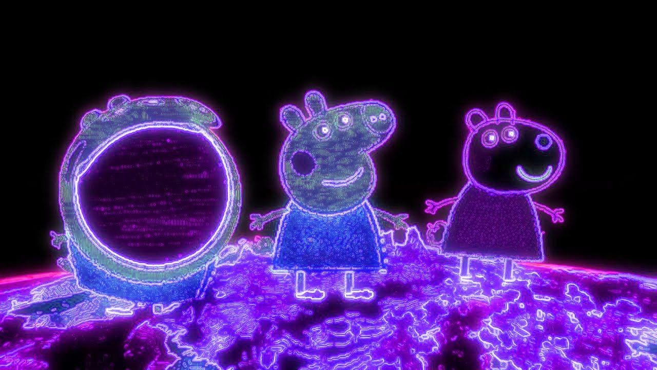 Pop Peppa Pig Characters in Minecraft Vocoded to Miss The Rage